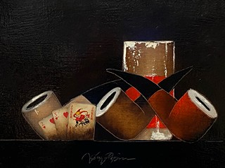 Jan Rapin - Zátiší s dýmkami