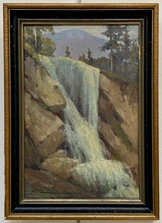 Ľudovít Csordák (1864 - 1937) - Vodopád