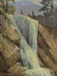 Ľudovít Csordák (1864 - 1937) - Vodopád