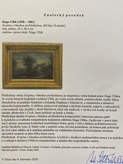 Hugo Ullik (1838 - 1881) - Romantická krajina