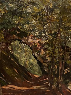 Jaroslav Panuška (1872 - 1958) - Slunce v lese