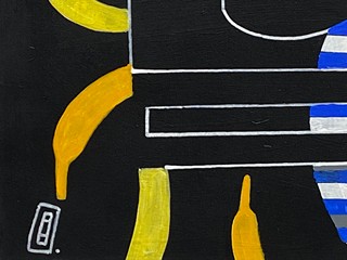 František Florian - With guitar with bananas
