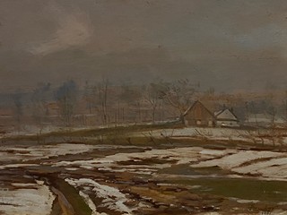 Josef Jambor - Předjaří na venkově