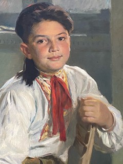 Vladimír Stříbrný - Portrét chlapce