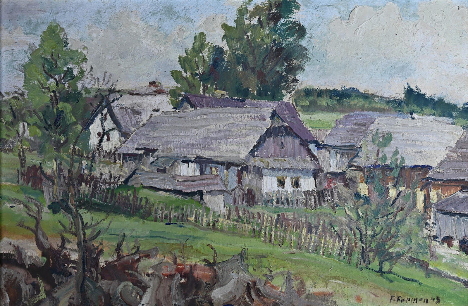 Pavel Forman (1920-2008) - Na vsi