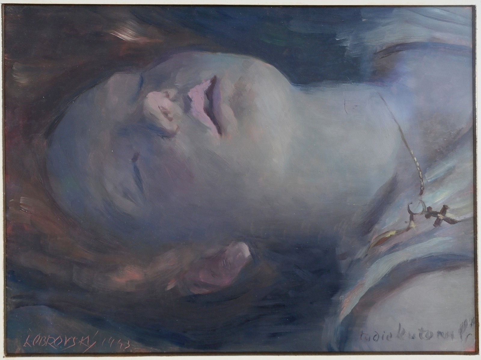 Jakub Obrovský (1882-1949) - Studie ve spánku