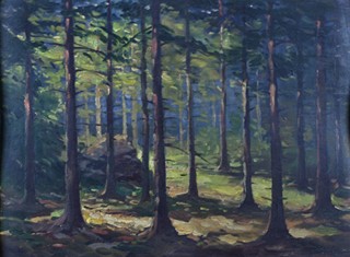 Jaroslav Trinkmoc (1883 - 1956) - Ranní les