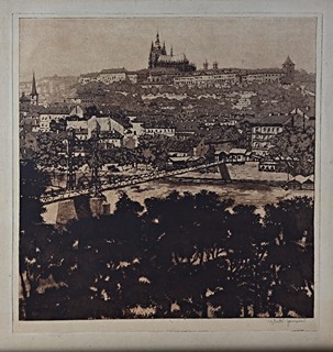 Jaromír Stretti Zamponi (1882-1959) - Pražské panorama
