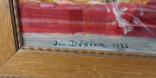 Jan Dědina (1870-1956) - Dívka v kroji