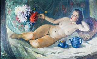 Josef Krčil (1906 - 1985) - V ateliéru