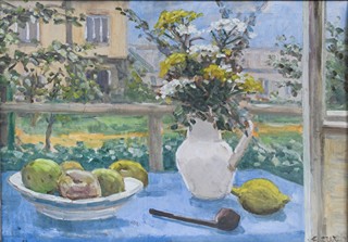 František Turek (1916-2008) - Na terase