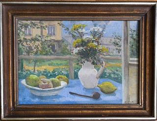 František Turek (1916-2008) - Na terase