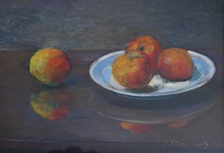 Jaroslav Malínský (1897-1979) - Zátiší s jablky