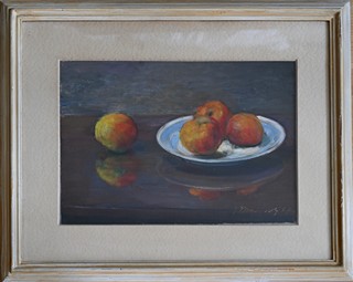 Jaroslav Malínský (1897-1979) - Zátiší s jablky