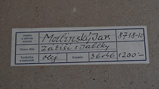 Jaroslav Malínský (1897-1979) - Zátiší s jablky
