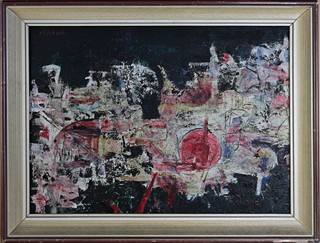 Vincent Hložník (1919-1997) - Abstraktní motiv