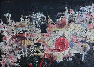 Vincent Hložník (1919-1997) - Abstraktní motiv