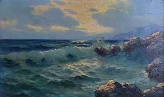 Jaroslav Trinkmoc (1883 - 1956) - Mořské vlny