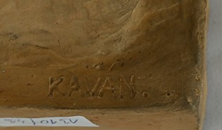 Jan Kavan (1905-1986) - Dívka s květinou