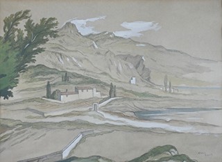 Jaroslav Veris (1900-1983) - Horská krajina