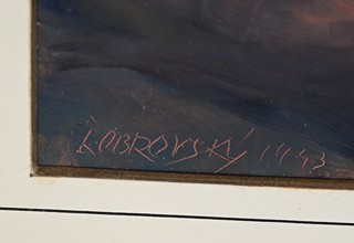 Jakub Obrovský (1882-1949) - Studie ve spánku