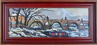 František Emler (1912-1992) - Karlův most v Praze