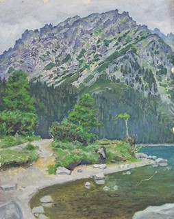 Josef Houdek - Horská krajina