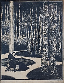 František Kobliha (1877 - 1962) - V parku