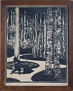 František Kobliha (1877 - 1962) - V parku
