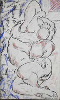 Alena Antonová (1930 - 2021) - Objetí