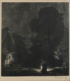 Max Švabinský (1873-1962) - Letní noc