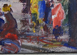 Ferdinand Kotvald (1898-1980) - Křižovatka v Praze(Tišnov)
