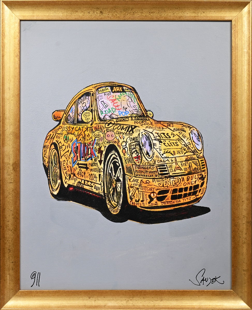 Patrik Saudek (1968) - Popartové Porsche 911