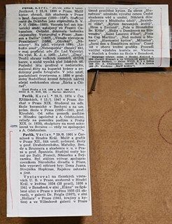 Václav Pavlík (1901 - 1966) - Kytice ve váze
