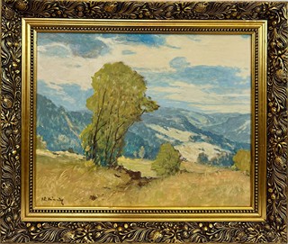 Václav František Ulšmíd (1903 - 1985) - Pohled do horského údolí
