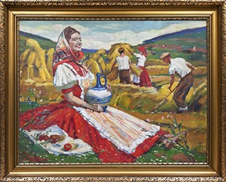 Vlastimil Košvanec (1887 - 1961) - O žních