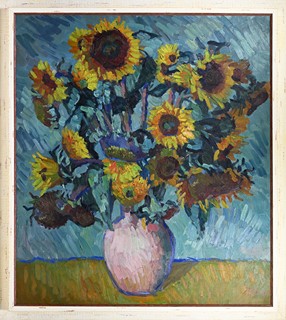 Josef Václav Barnet (1907 - 1990) - Slunečnice - velký formát