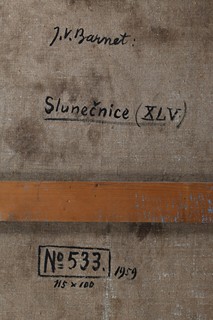 Josef Václav Barnet (1907 - 1990) - Slunečnice - velký formát