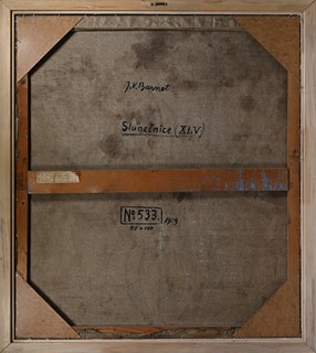 Josef Václav Barnet (1907 - 1990) - Slunečnice - velký formát