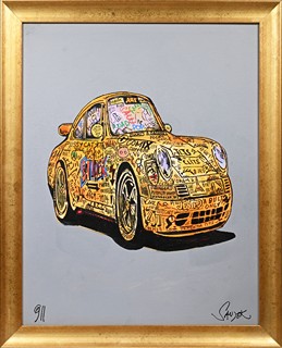 Patrik Saudek (1968) - Popartové Porsche 911