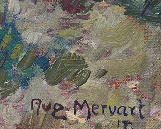Augustin Mervart (1889 - 1968) - Chalupy v letní krajině