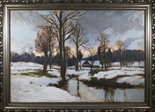 Gustav Macoun (1889 - 1934) - Krajina s řekou