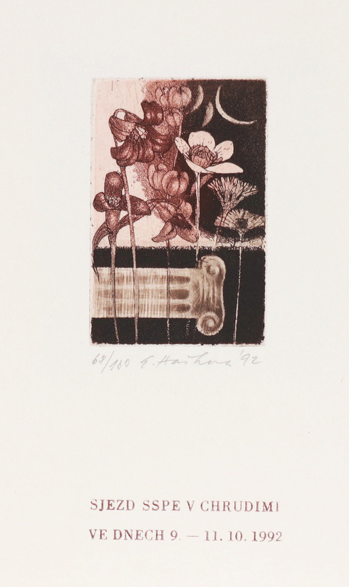 Eva Hašková (1946-) - Exlibris