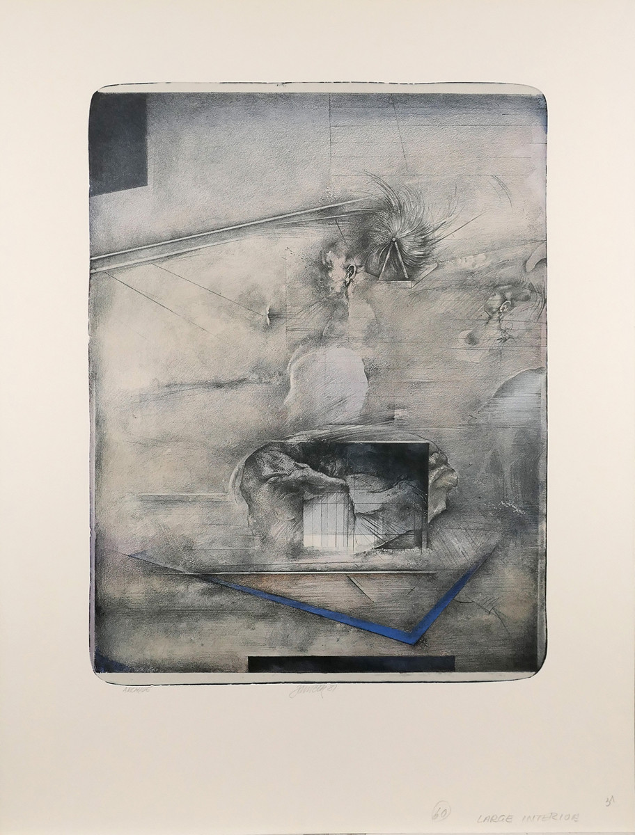 James Janíček (1935-) - Large interiéry
