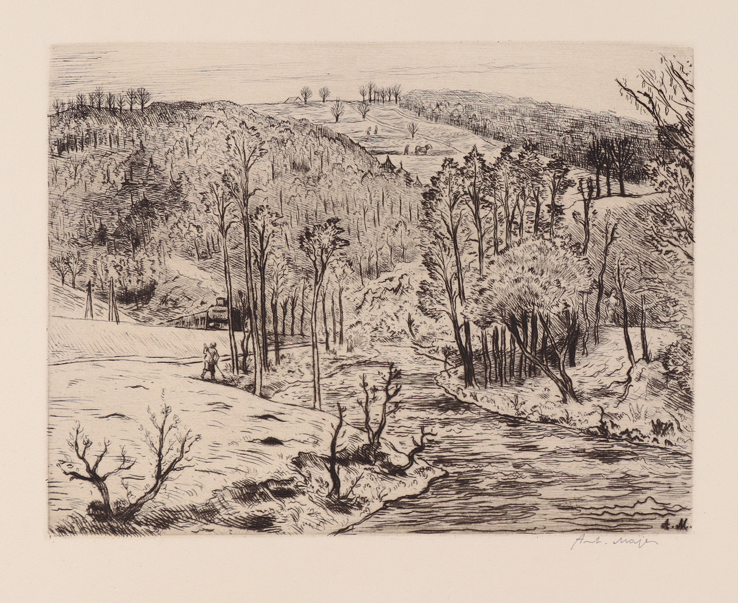 Antonín Majer (1882-1963) - Údolí Svitavy