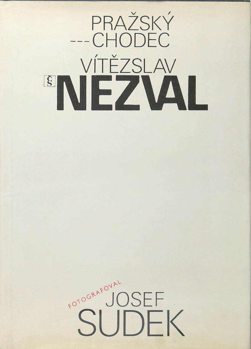 Josef Sudek (1896-1976) - Vítezslav Nezval, Pražský chodec