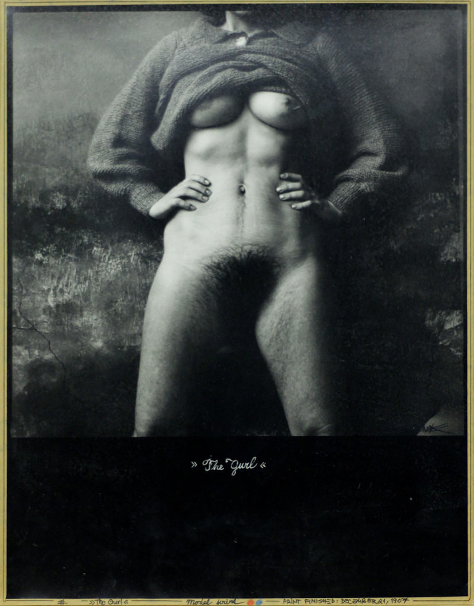 Jan Saudek (1935-) - The gurl /Gerorgetta/