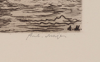 Antonín Majer (1882-1963) - Údolí Svitavy