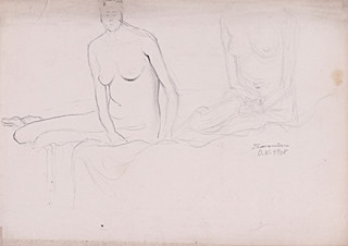 Otakar Nejedlý (1883-1957) - Akt