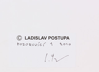 Ladislav Postupa (1929-) - Pozorující 1